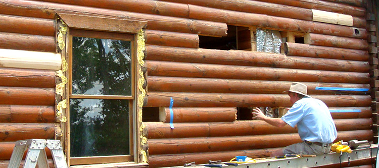 Log Home Repair Norfolk, Virginia